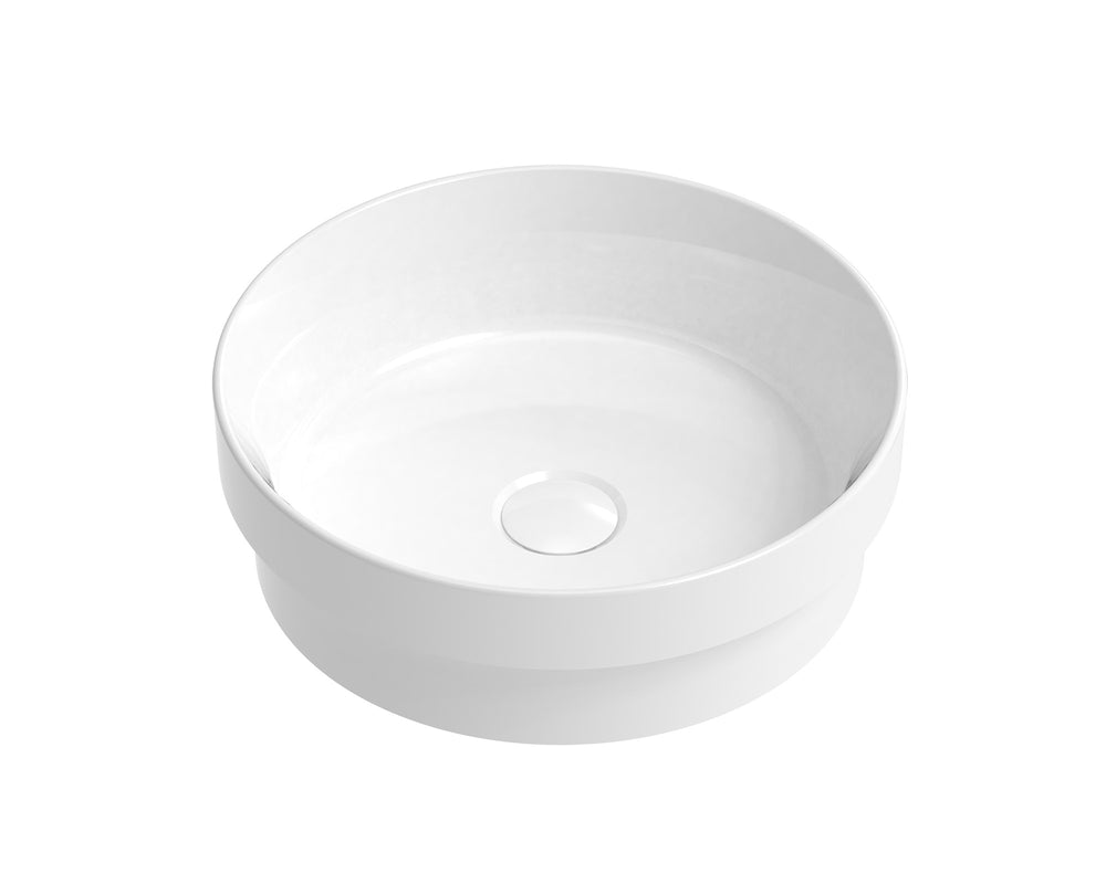 ADP Monica Semi-Inset Basins - Gloss White
