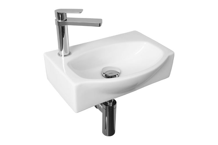 ADP Humphrey Semi-Recessed Wall Hung Basins - Gloss White