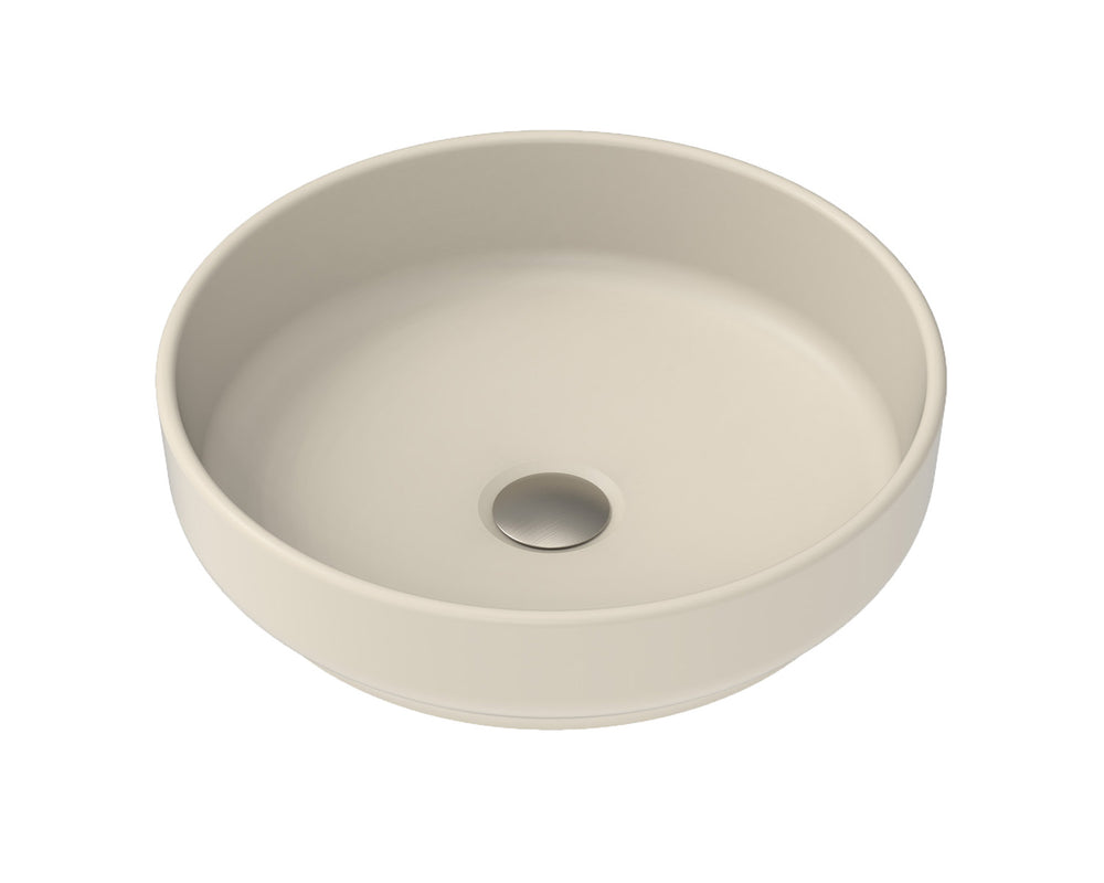 ADP Monroe Matte Ivory Above Counter Basins - Matte Ivory