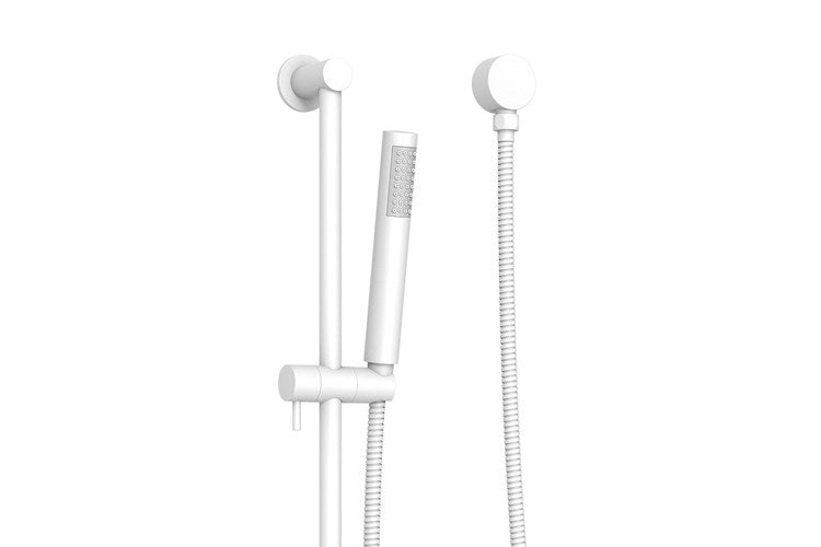 ADP Soul Slimline Hand Shower On Rail Matte White