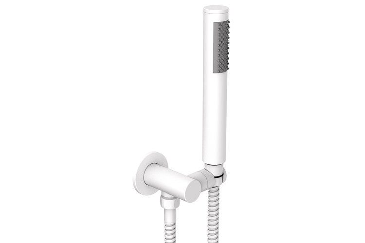 ADP Soul Slimline Hand Shower On Hook Matte White