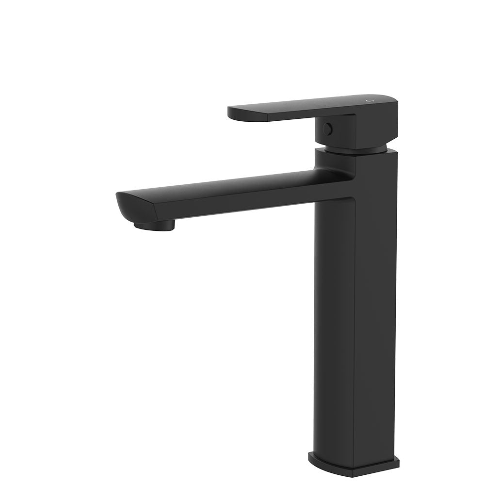 Fienza Koko Medium Basin Mixer - Matte Black