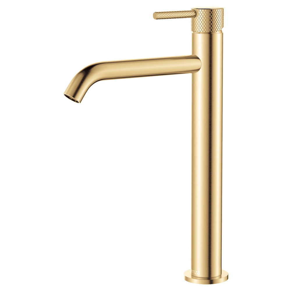 Fienza Axle Tall Basin Mixer - Urban Brass