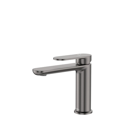 Fienza Empire Slim Cold Start Basin Mixer - Gun Metal