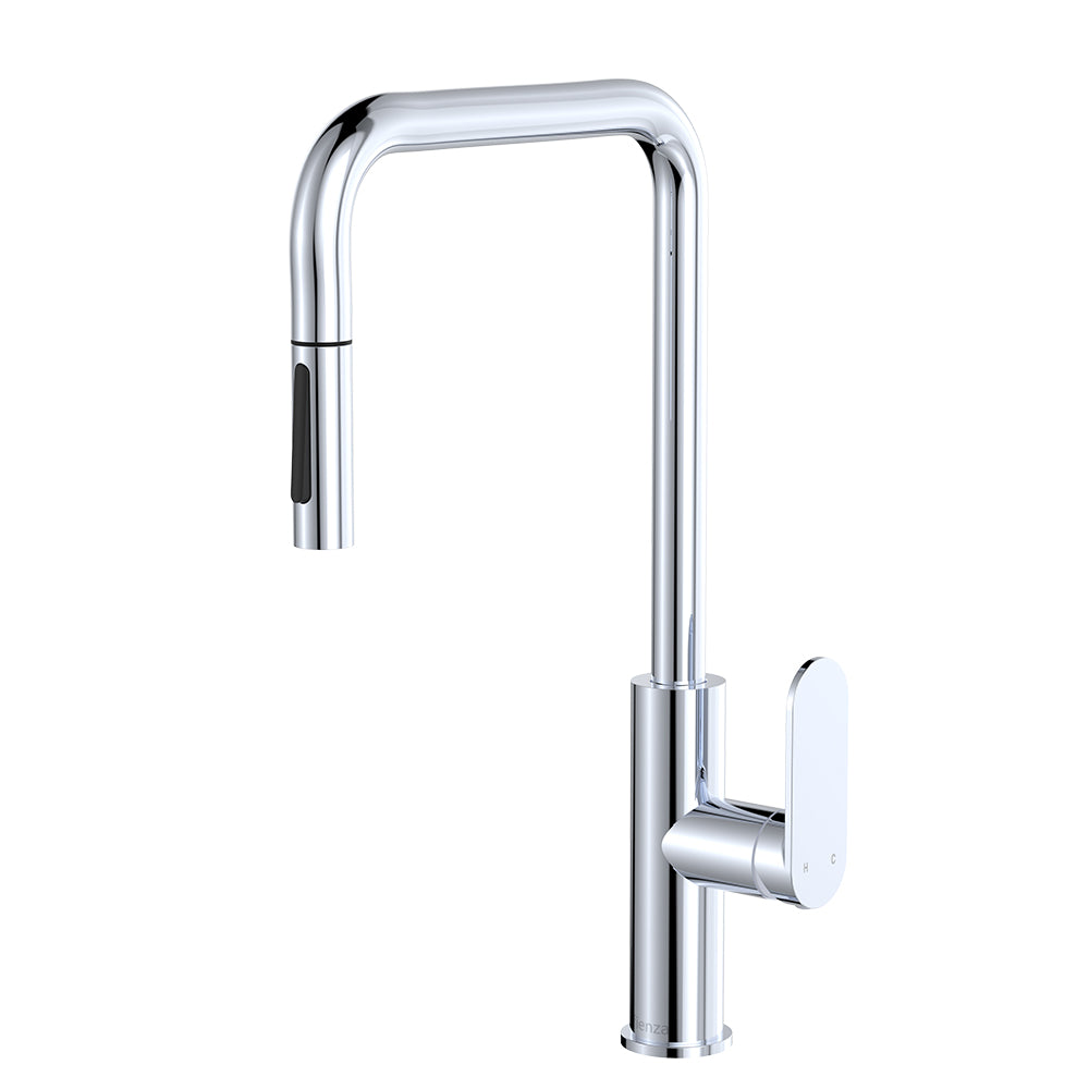 Fienza Empire Slim Pull-Out Sink Mixer, Chrome