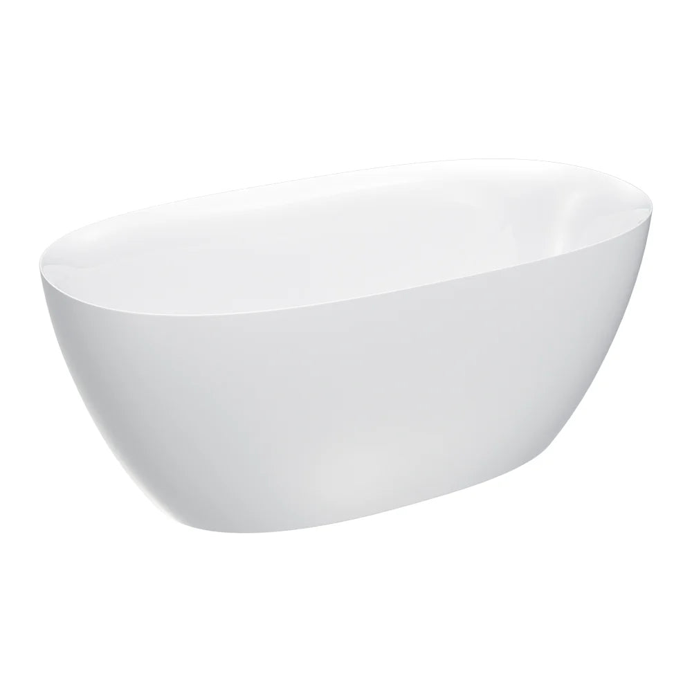 Parisi Ellisse 1500 Freestanding Bath Gloss White
