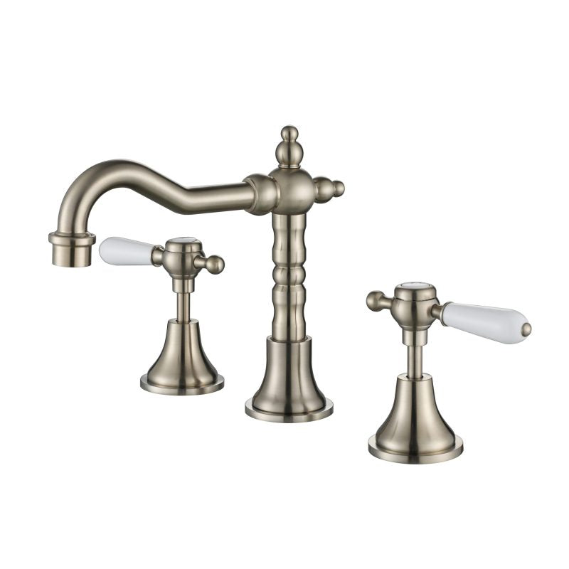 Modern National Bordeaux Basin Set Brushed Nickel