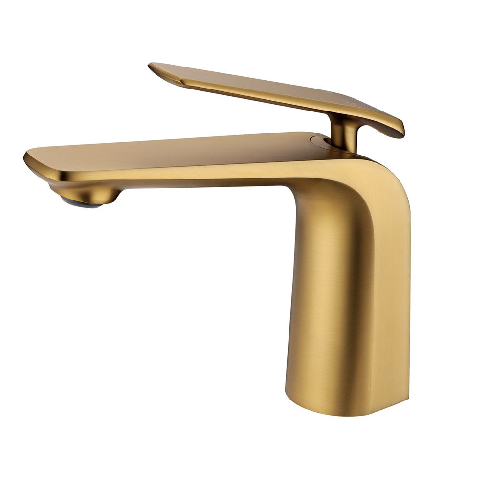 Aquaperla Esperia Basin Mixer - Brushed Brass