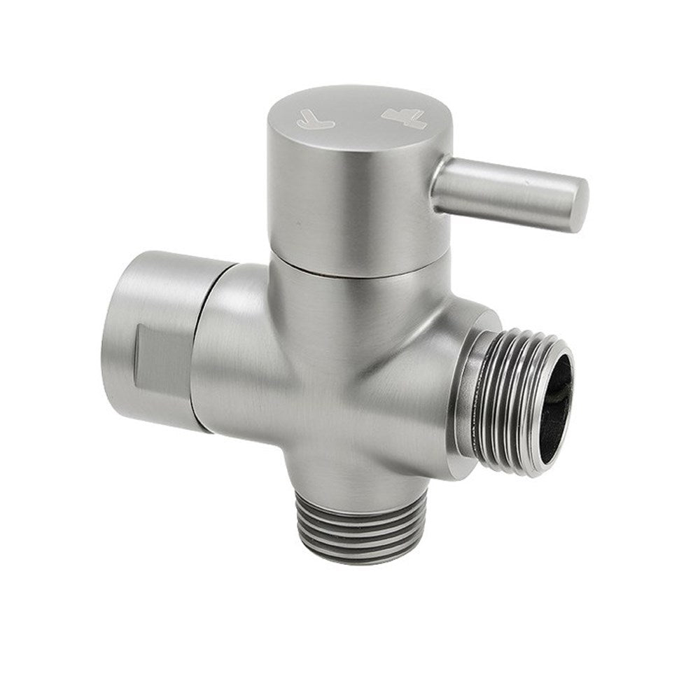 Aquaperla Bidet Spray Diverter - Brushed Nickel