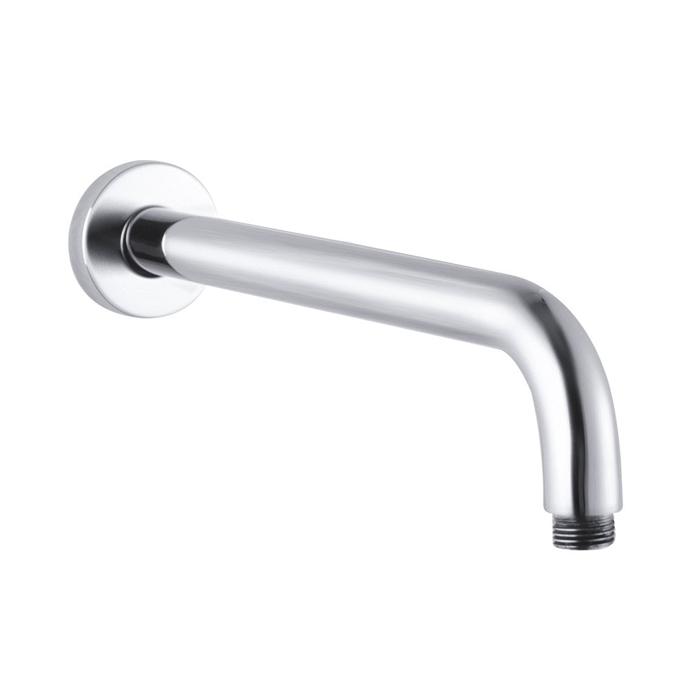 Aquaperla 400mm Wall Shower Arm - Brushed Nickel - BU0108.SA