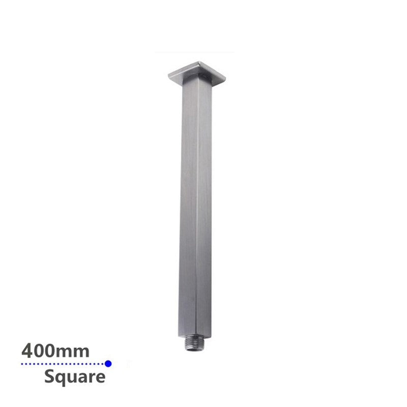 Aquaperla 400mm Ceiling Shower Arm - Brushed Nickel - BU0117.SA