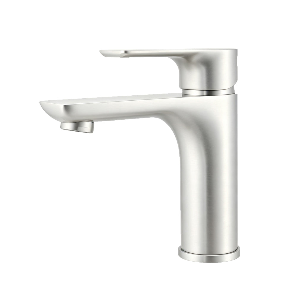 Aquaperla Vog Basin Mixer - Brushed Nickel