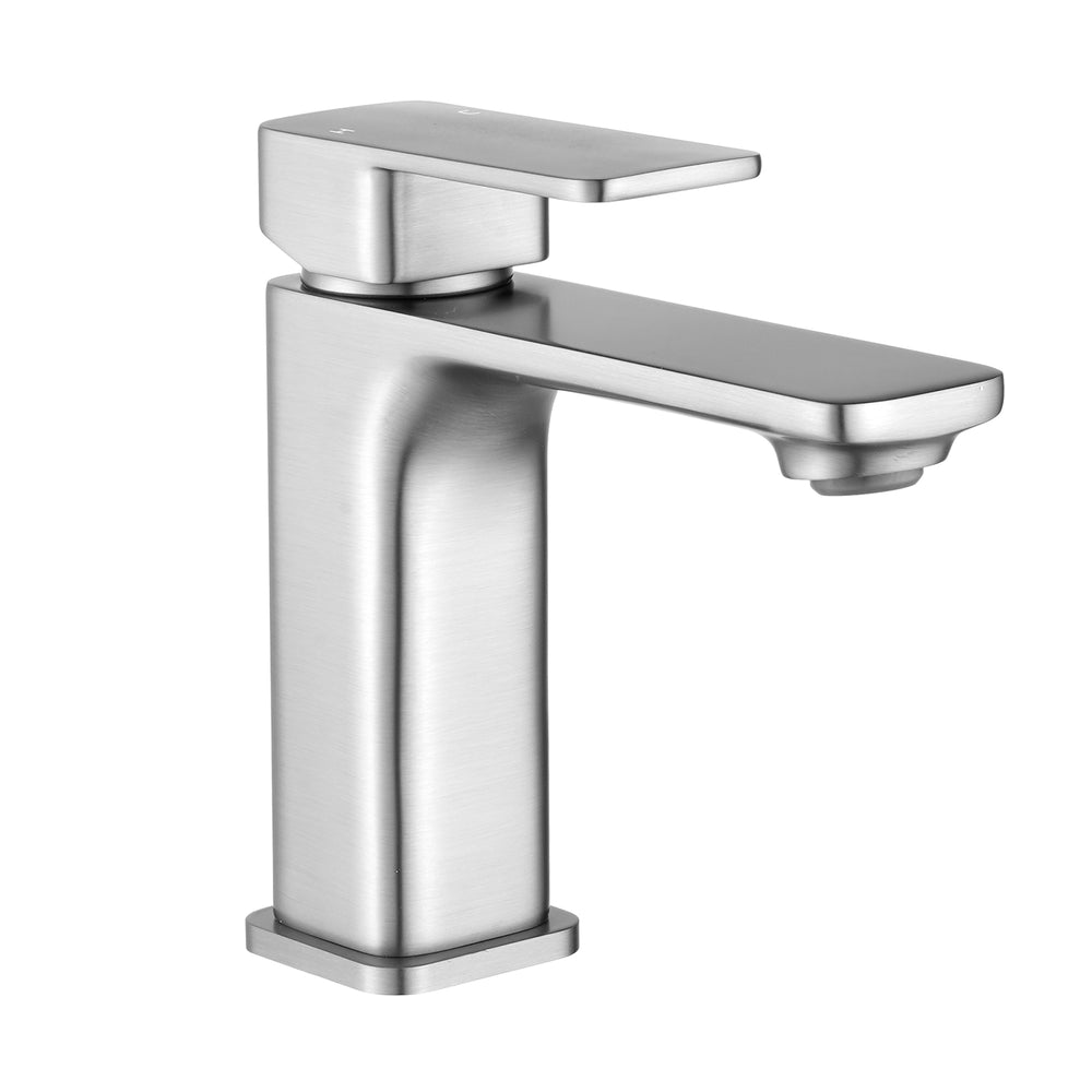 Aquaperla Ivano Basin Mixer - Brushed Nickel