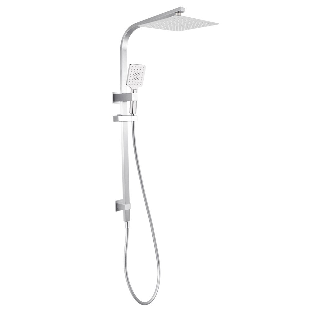 Aquaperla 10" Shower Station - Brushed Nickel - BU2130.SH.N+BU0002.SH+BU-S8.HHS