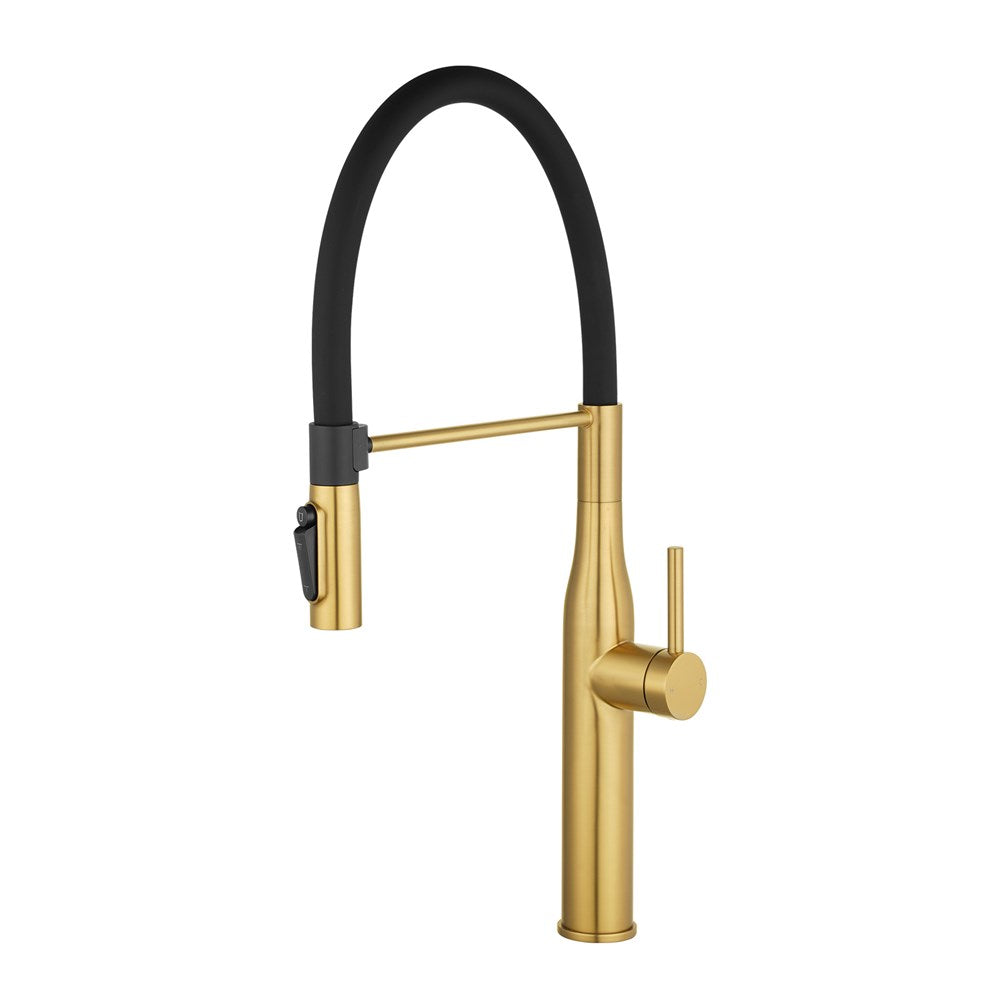 Aquaperla Kitchen Mixer - Brushed Brass