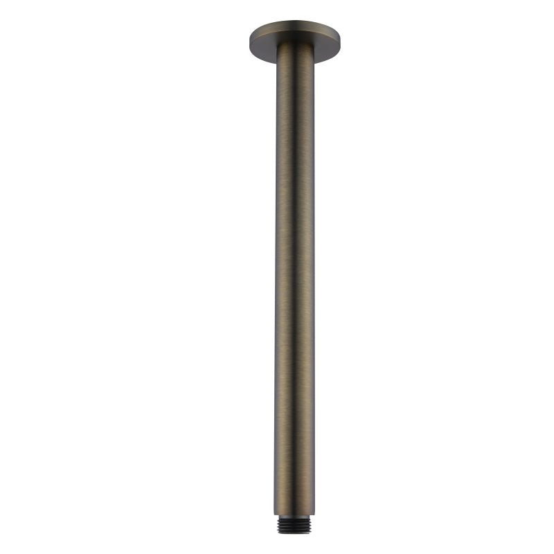 Modern National Round Ceiling Shower Arm Antique Brass