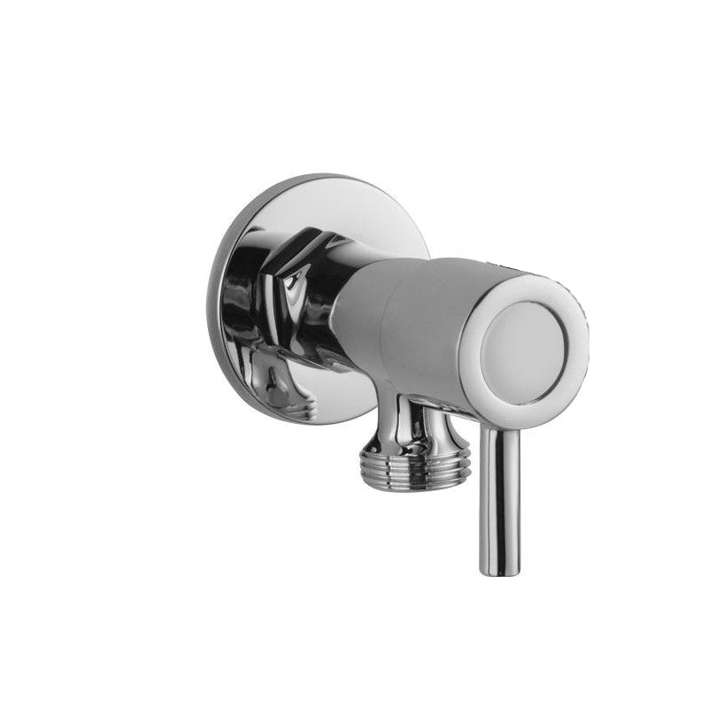 Aquaperla Bathroom Round 1/4 Turn Washing Machine Stop Tap (One Piece) - Chrome
