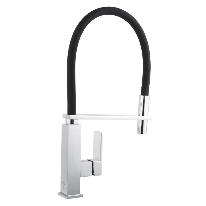 Aquaperla Pull Out Kitchen Mixer - Chrome