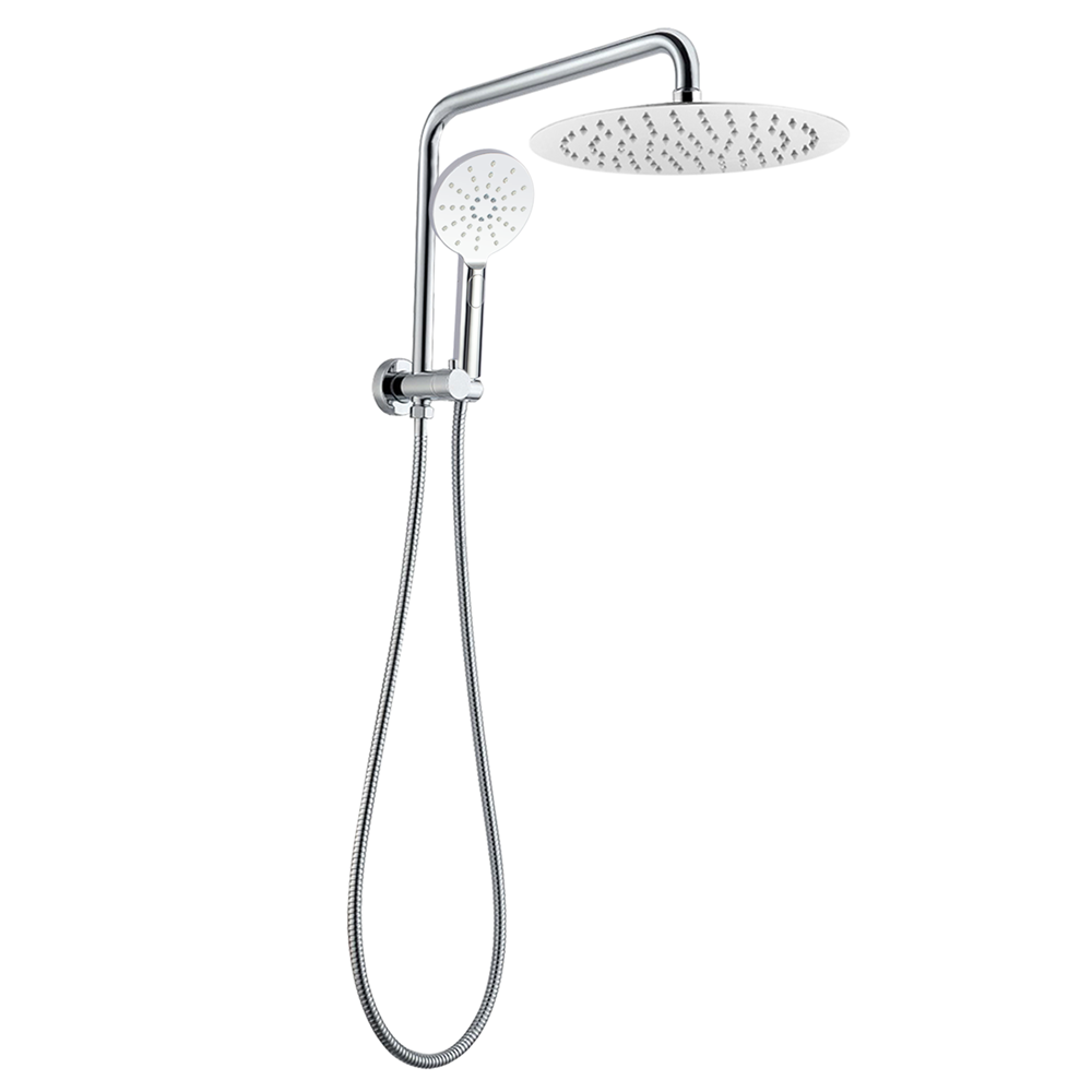 Aquaperla 10" Shower Station - Chrome - CH2138.SH.N+CH0007.SH+CH-R11.HHS