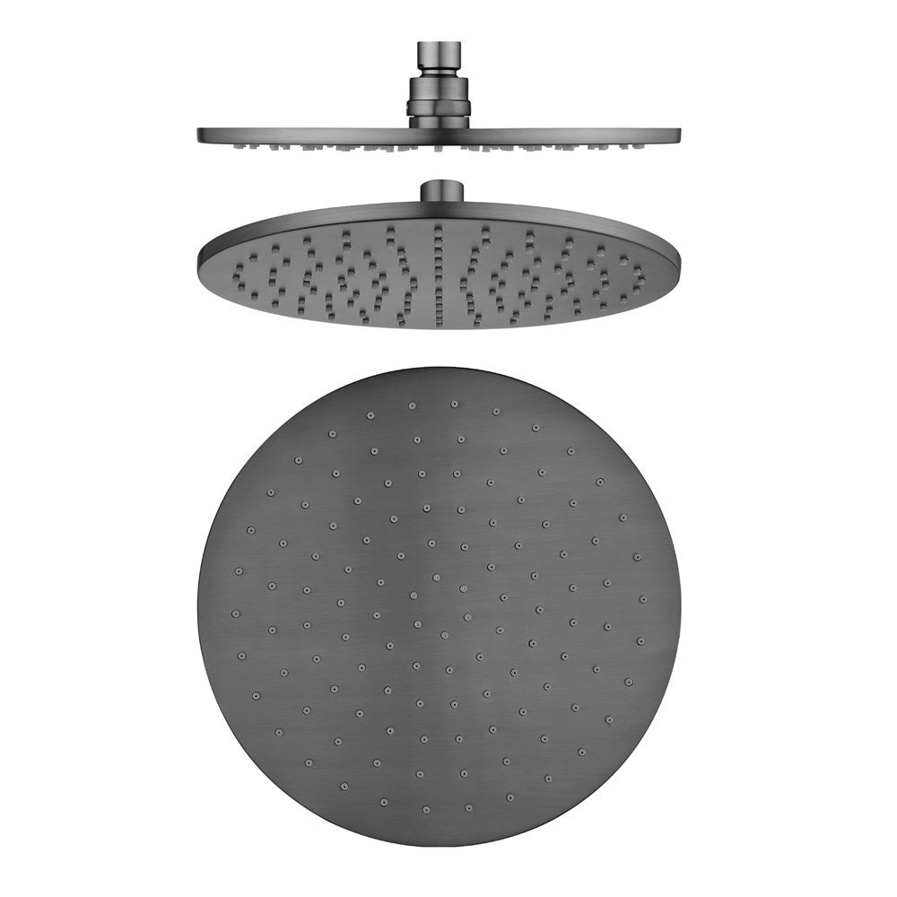 Aquaperla 250mm Shower Head - Gunmetal - GM0010.SH