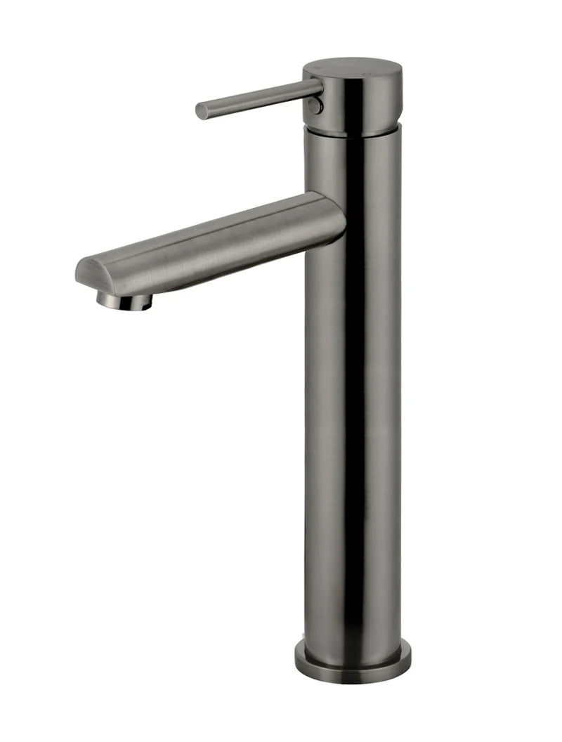 Meir Round Tall Basin Mixer - Shadow Gunmetal