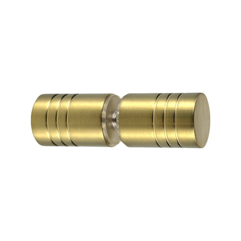 Modern National Shower Door Handle Brushed Bronze