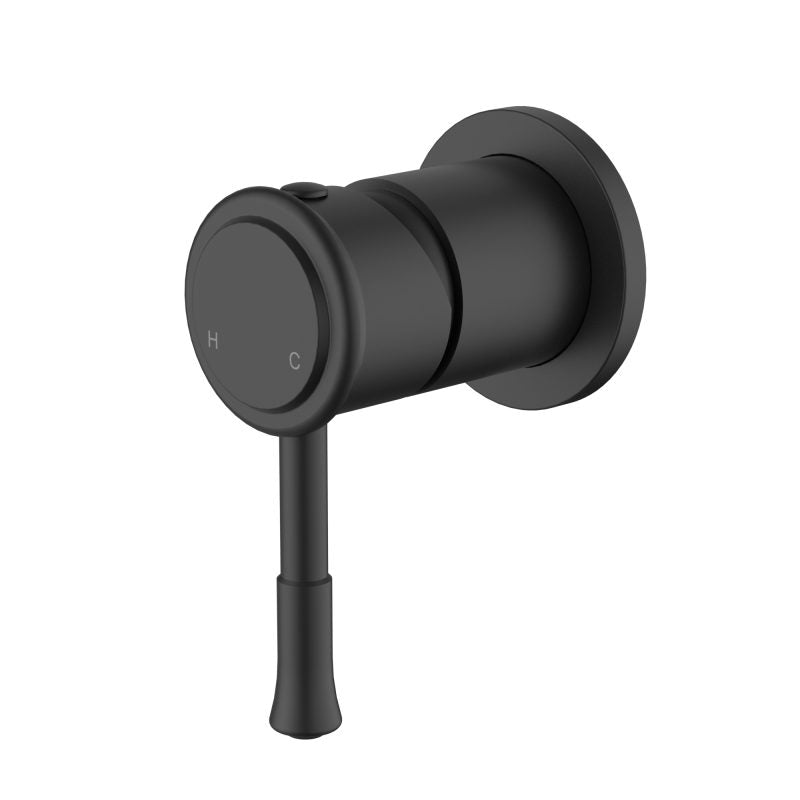 Modern National Montpellier Shower Mixer Matte Black