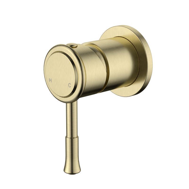 Modern National Montpellier Shower Mixer Brushed Bronze