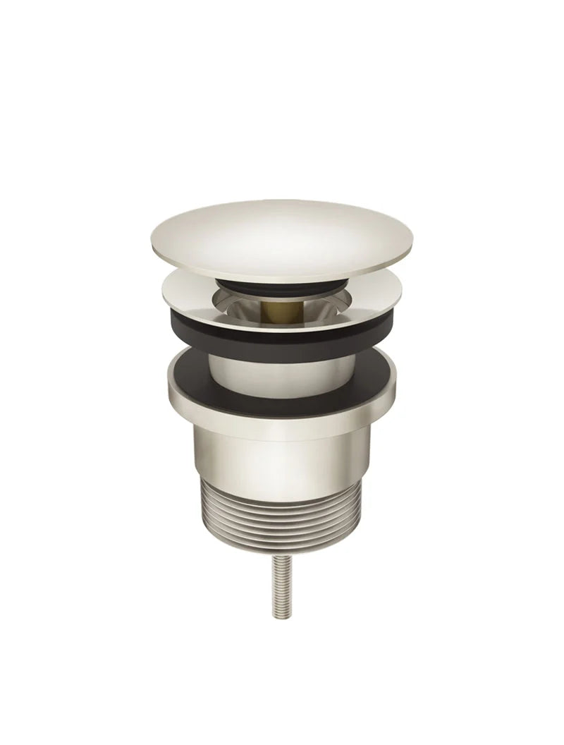 Meir Universal all-in-one Pop Up Waste - Basin & Bath - PVD Brushed Nickel