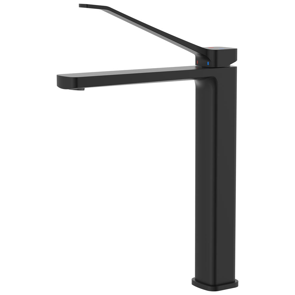 Fienza Tono Care Tall Basin Mixer - Matte Black