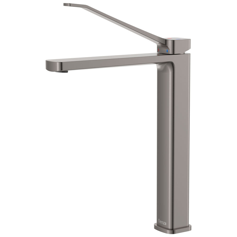 Fienza Tono Care Tall Basin Mixer - Gun Metal