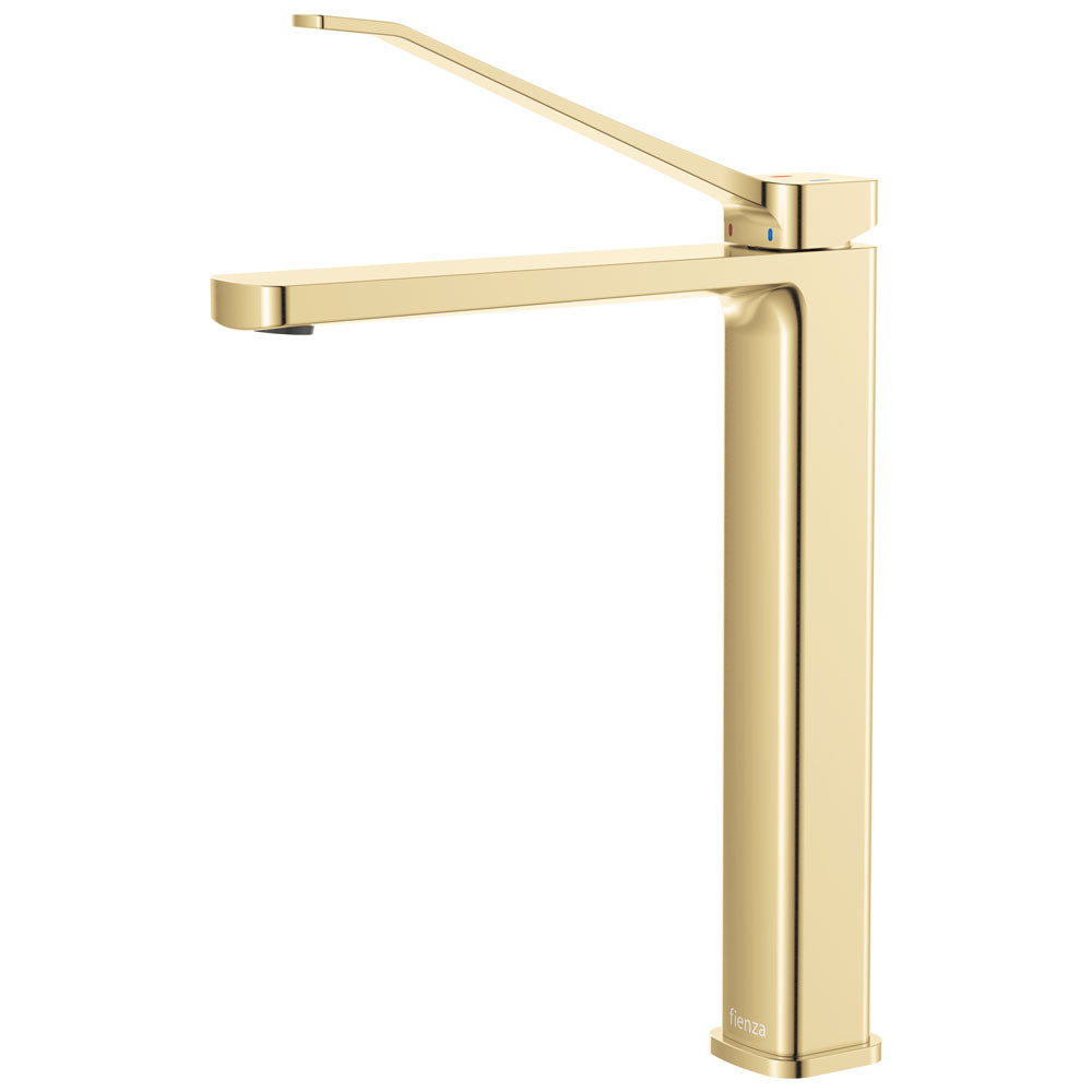 Fienza Tono Care Tall Basin Mixer - Urban Brass