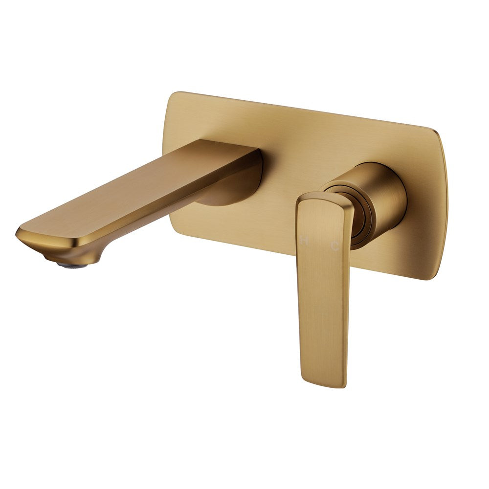 Aquaperla Esperia Spout Mixer - Brushed Brass