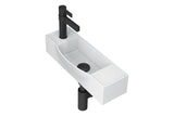 ADP Halo Wall Hung Basins - Gloss White Left Tap Hole