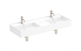 ADP Teorema 1200 Wall Hung Basins - Left Offset - 1 Tap Hole