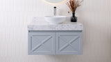 ADP Circuit Above Counter Basins - Gloss White