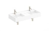 ADP Teorema 1000 Wall Hung Basins - Left Offset - 1 Tap Hole