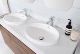 ADP Ozera Semi-Inset Basins - Gloss White