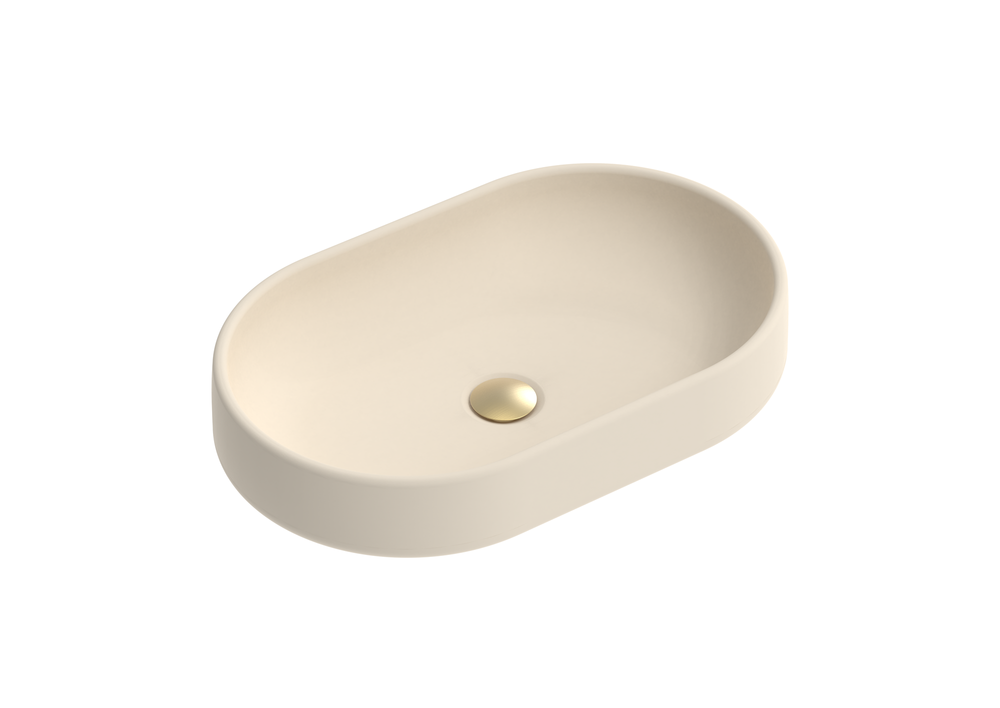 ADP Norma Butter Above Counter Basins - Butter