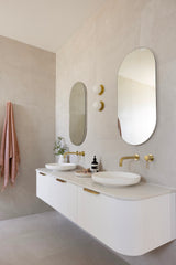 ADP Flume Above Counter Basins - Matte White