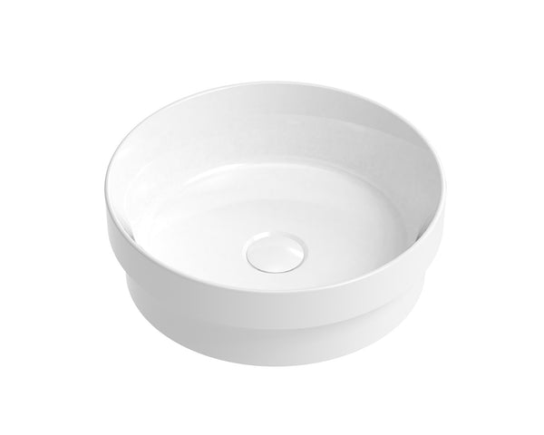 ADP Monica Semi-Inset Basins - Gloss White