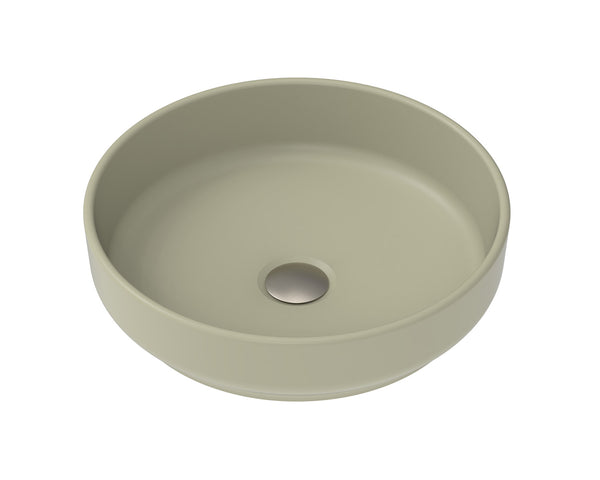 ADP Monroe Matte Olive Above Counter Basins - Matte Olive