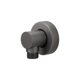 Aquaperla Shower Rail With Handheld Shower - Gunmetal - GM2147-1.SH