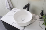 ADP Margot White Above Counter Basins - Gloss White