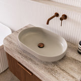 ADP Marilyn Matte Concrete Above Counter Basins - Matte Concrete