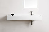 ADP Teorema 1200 Wall Hung Basins - Left Offset - 1 Tap Hole