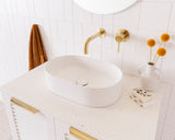 ADP Patty Above Counter Basins - Gloss White