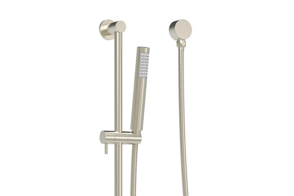 ADP Soul Slimline Hand Shower On Rail Brushed Nickel