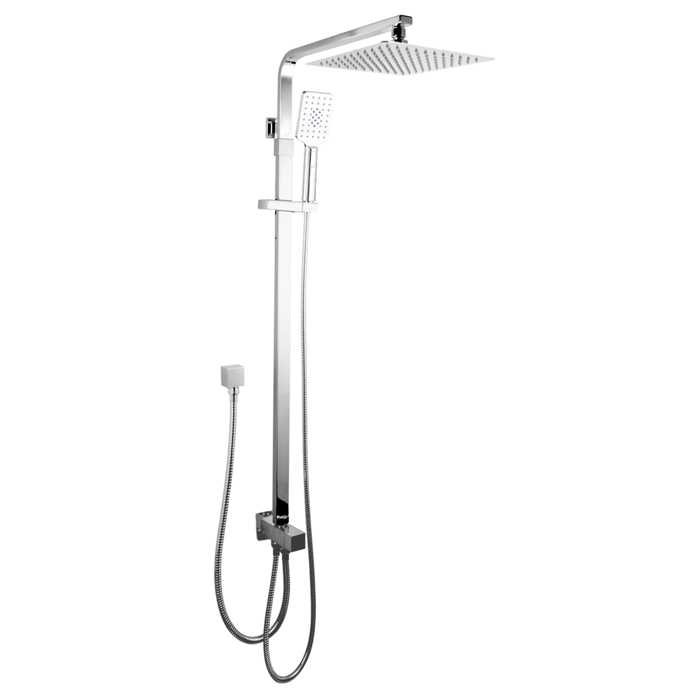 Aquaperla 10" Shower Station - Chrome - CH2125.SH.N+CH0002.SH+CH-S8.HHS