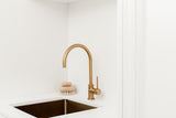 ADP Soul Groove Sink Mixer Brushed Brass